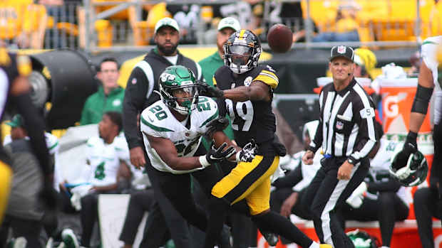 Pittsburgh Steelers cornerback Levi Wallace